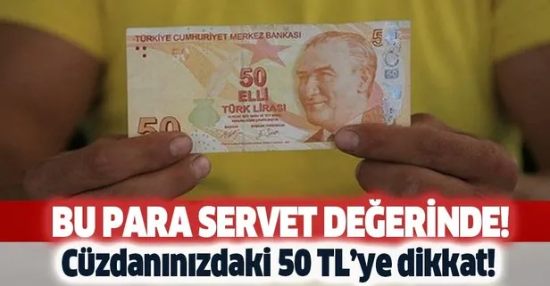 Bunu Goren Sasiriyor Cuzdaninizdaki 50 Tl Niz Servet Degerinde Olabilir Sizde Varsa Takvim