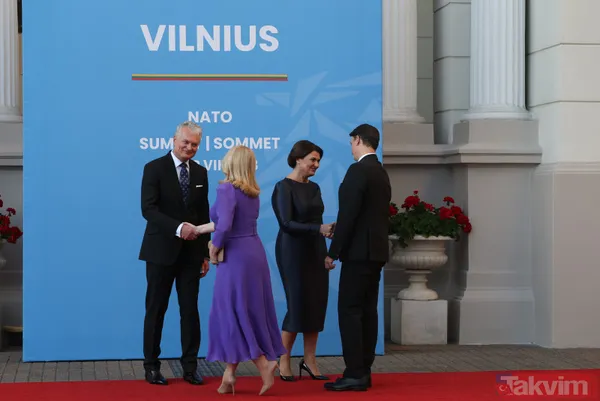 Başkan Erdoğan ve eşi Emine Erdoğan NATO Zirvesi kapsamında düzenlenen resmi akşam yemeğine katıldı - 17