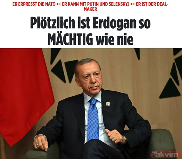 Türkiye’nin NATO zirvesindeki tarihi diplomasi zaferi dünya basınında! Alman Bild: Erdoğan her zamankinden daha güçlü! - 13