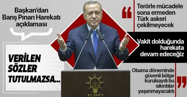 Son dakika: Başkan Erdoğan: Son teröriste kadar terörle mücadele sürecek