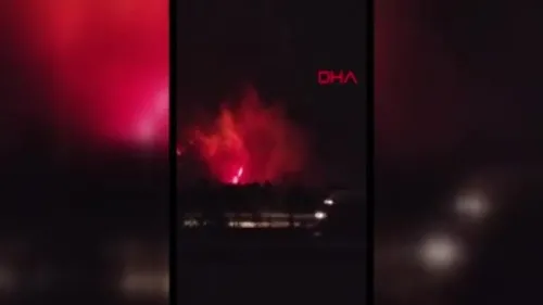 Hatay’da orman yangını!