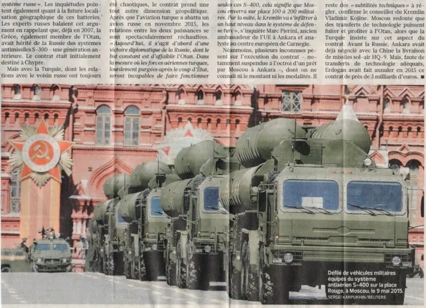 Türkiye'nin S-400 alımı Fransız medyasında-1
