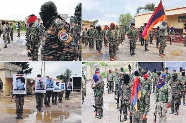 Eli kanlı katillerden terör devletine destek: İşte Ermenistan cephesindeki 300 PKK’lı terörist