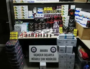 Başkentte kaçakçılık operasyonu