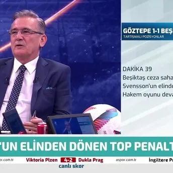 Svensson’un elinden dönen top penaltı mı?