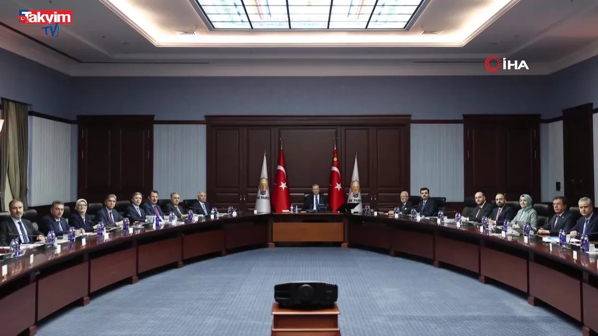 AK Parti MYK toplandı!
