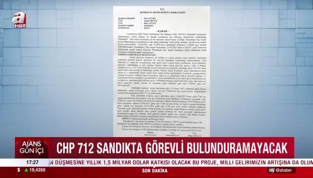 CHP'de 'sandık görevlisi' krizi! "Listeyi teslim etmeyi unuttular"