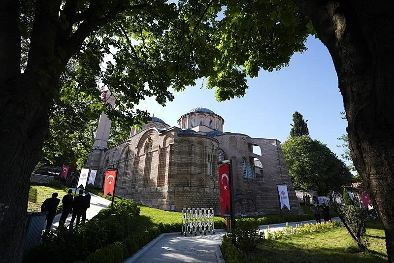 Yeniden ibadete açılan Kariye Camii'ne vatandaşlar akın etti: Başkan Erdoğan ve emeği geçenlerden Allah razı olsun-11