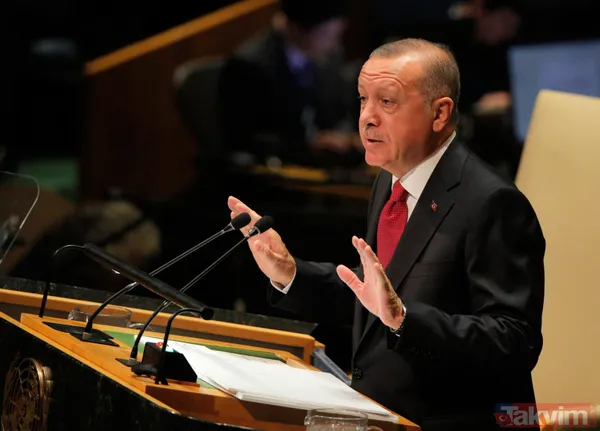Başkan Recep Tayyip Erdoğan'dan 74.BM Genel Kurulu'nda önemli açıklamalar! İşte kare kare o tarihi anlar... - 11