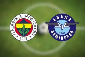 FB-ADANA DEMİRSPOR CANLI MAÇ İZLE  | Fenerbahçe-Adana Demirspor maçı kesintisiz, şifresiz, full HD, 4K, donmadan izle!