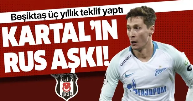 Kuzyaev iddiası! Beşiktaş Rus yıldızın transferi için harekete geçti