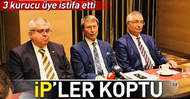 İYİ Parti’de 3 kurucu üye istifa etti