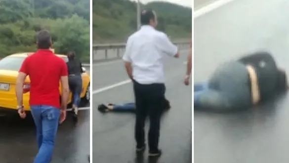 Eyüpsultan'da kan donduran olay! Tartıştığı sevgilisini asılı bulunduğu aracıyla sürükledi-4