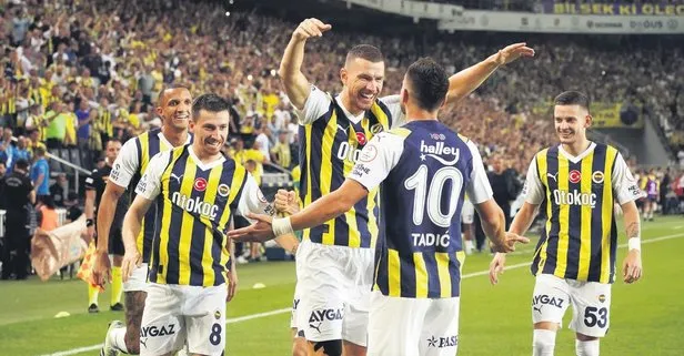 Kadıköy’de nefesler tutuldu! Fenerbahçe lige çok hızlı giriş yaptı: Gaziantep’i 3 ve 18. dakikalarda Dzeko’nun golleriyle devirdi