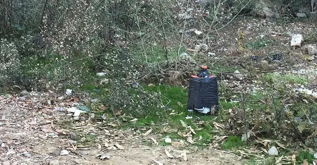 Son dakika: Adana'da yol kenarında çalılıklar arasına gizlenmiş EYP bulundu