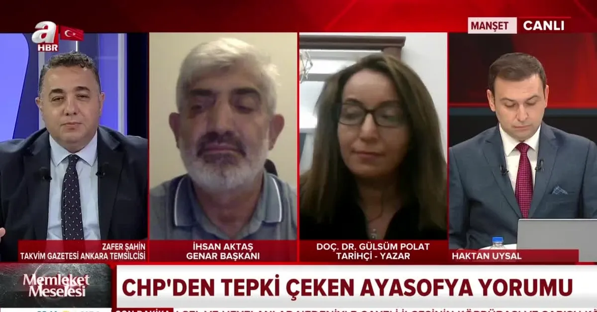 CHP - HDP Ayasofya kararından neden rahatsız? Takvim Gazetesi Ankara Temsilcisi Zafer Şahin'den flaş açıklama