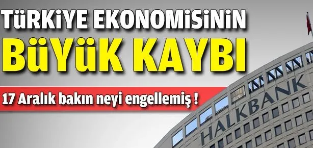 Türkiye ekonomisinin büyük kaybı