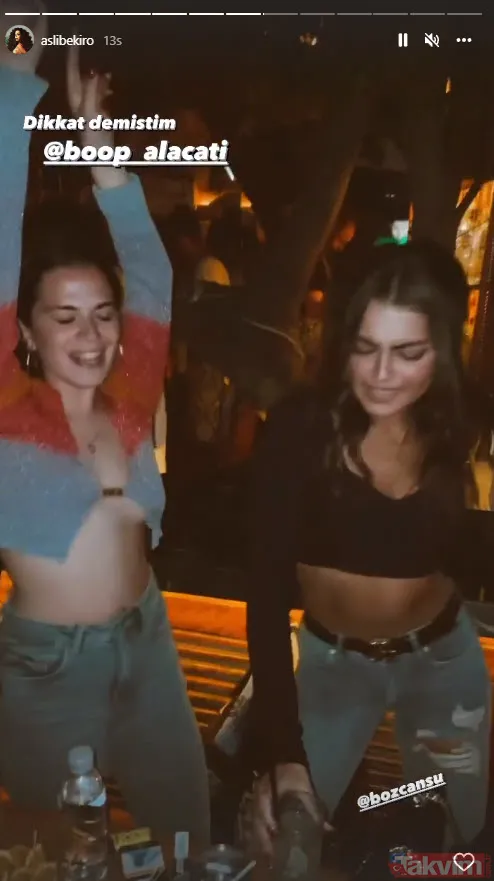 Aslı Bekiroğlu sütyensiz paylaşım modasına uydu abartınca frikik kaçınılmaz oldu 'yanık' Cinsel içerikli ifşası elden ele yayılmıştı - 7