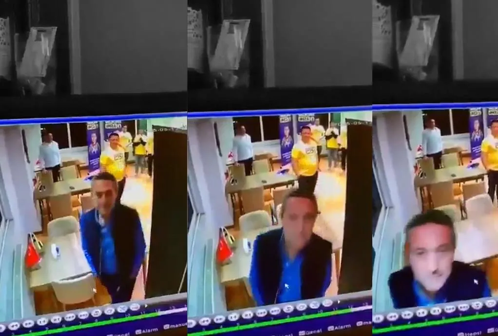 Koç’un dernek bastığı görüntüler ortaya çıktı!