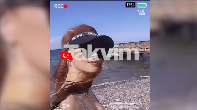 Mine Tugay'dan bikinili poz! Sosyal medyadan beğeni yağdı