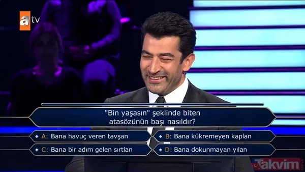 Kim Milyoner Olmak İster'e damga vuran Türkçe sorusu: Hangisi TDK sözlüklerinde tanımı olan bir ifade değildir? - 12
