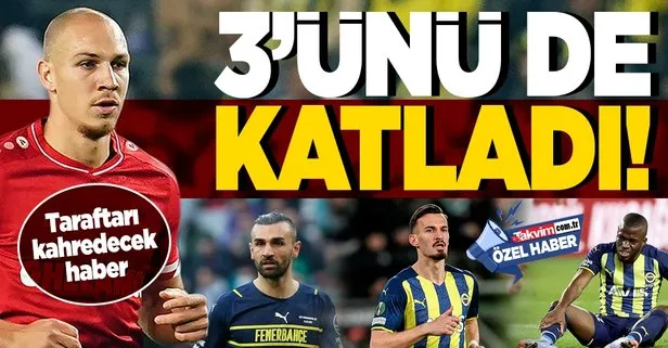 Fenerbahçe’nin takımdan gönderdiği Michael Frey Kanarya’nın golcülerini katladı!