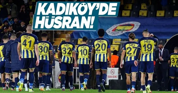 Kadıköy’de soğuk duş! Fenerbahçe 1-2 Alanyaspor | MAÇ SONUCU
