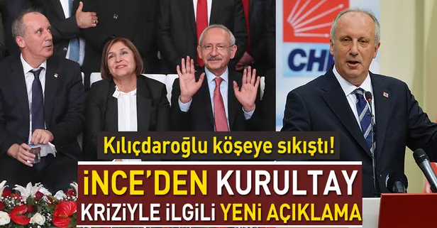 Muharrem İnce'den flaş kurultay açıklaması