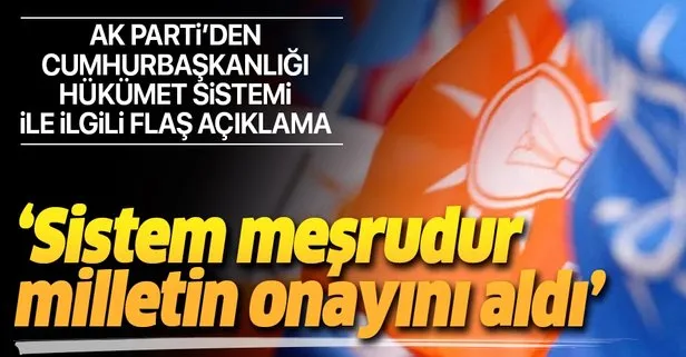 AK Parti’den Başkan Erdoğan’ın milletvekilleriyle yaptığı toplantı sonrası flaş açıklama