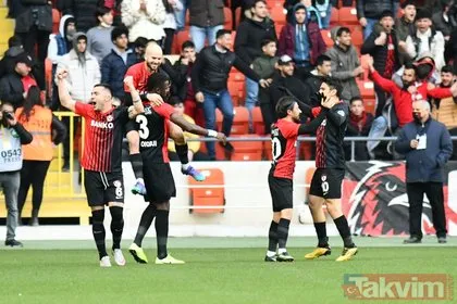 Aslan, Antep’te yaralı! Gaziantep FK 3-1 Galatasaray MAÇ SONUCU ÖZET