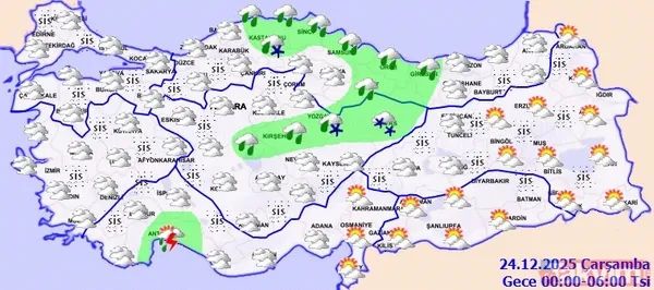 İstanbul’a kar yağacak mı? Meteoroloji’den 27 Aralık il il hava durumu: 38 il için yoğun kar yağışı uyarısı - 21
