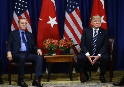 Cumhurbaşkanı Erdoğan New York’ta Trump ile görüştü