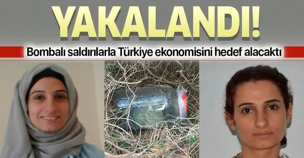 Son dakika: Bombalı saldırı için Türkiye’ye gelen kadın terörist yakalandı