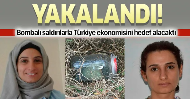 Son dakika: Bombalı saldırı için Türkiye'ye gelen kadın terörist yakalandı