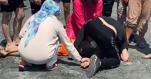 Salda Gölü’ne giren genç boğuldu