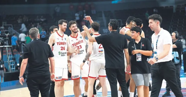 Polonya maçında 7 oyuncumuz çift haneli sayılara ulaştı