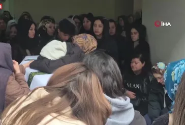 Bolu'daki otel yangınında hayatını kaybeden Şevval Şahin son yolcuğuna uğurlandı