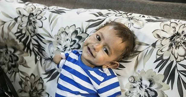 Türkiye’ye getirilen İdlibli Muhammed bebek tetkikler için hastaneye götürüldü