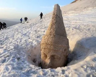 ’Nemrut’ yüzünü gösterdi