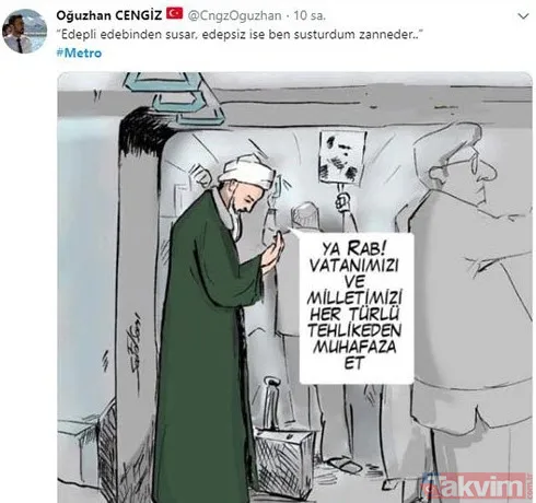 29 Ekim'de metroda yaşanan utanç görüntüsüne tepki yağıyor! Kim olduğu ortaya çıktı - 16