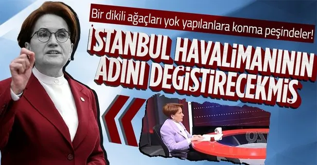 Akşener Havalimanı adını değiştirecekmiş