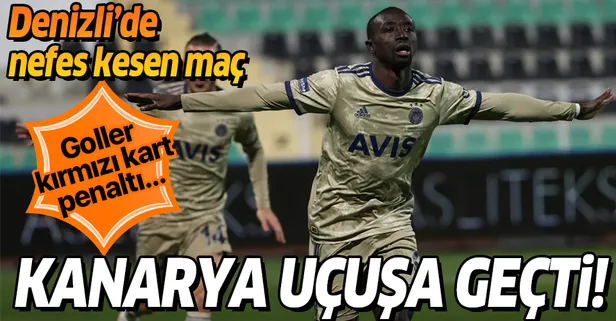 Denizlispor 0-2 Fenerbahçe | MAÇ SONUCU