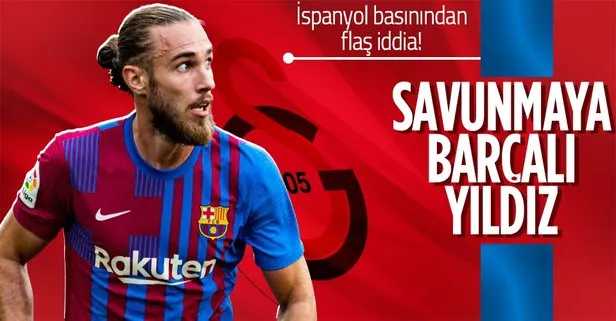 İspanyol basınından flaş iddia! Galatasaray Barcelona’da oynayan Mingueza ile ilgileniyor