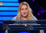 Kim Milyoner Olmak İsterde Kenan İmirzalıoğlu sordu: Mesleği Kaşmerlik olan biri nerede çalışır?