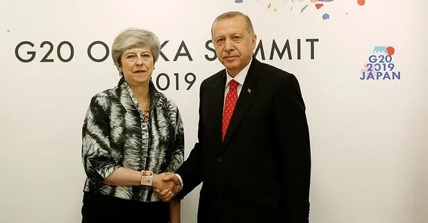 Son dakika haberi: Başkan Erdoğan, İngiltere Başbakanı May ile bir araya geldi