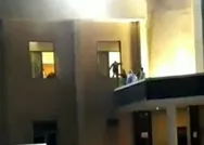 Gaziantep’teki hastane yangınından son dakika görüntüsü! Sağlık çalışanları camları kırarak hastaları kurtarmaya çalıştı