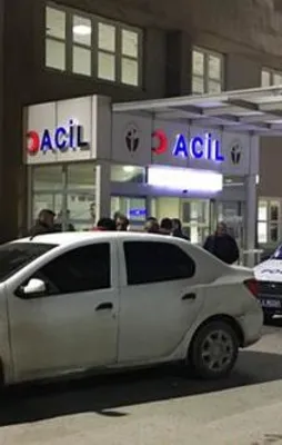 Acil servis önünde silahlı saldırı