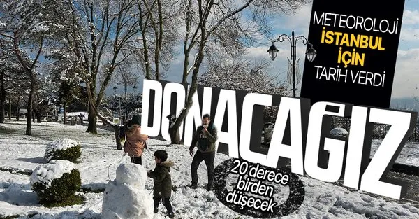son dakika istanbul a kar yagacak mi meteoroloji istanbul kar yagisi icin tarih verdi sicakliklar 20 derece birden dusecek hava durumu takvim