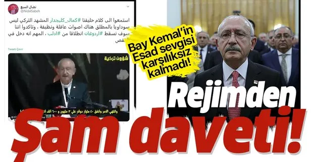 Son dakika: CHP Genel Başkanı Kılıçdaroğlu’nun Esad sevgisi karşılıksız kalmadı! Şam’dan Kılıçdaroğlu’na davet