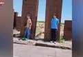 Polat Alemdar Ahlat'ta! Necati Şaşmaz çocuklarıyla tarihi mezarlığı ziyaret etti